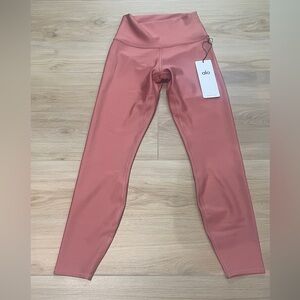 ALO Yoga Soft Terracotta Leggings XS NWT
